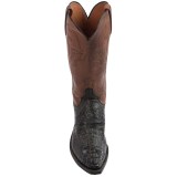 Lucchese Hornback Caiman Cowboy Boots - Snip-Toe (For Men)