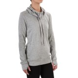 Steve Madden Moto French Terry Sweatshirt (For Women)