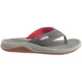 Simms Strip Flip-Flops - Vegan Leather (For Men and Women)