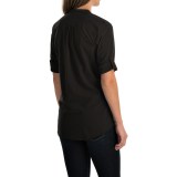 Woolrich Rendezvous Split Neck Shirt - UPF 25+, Roll-Up 3/4 Sleeve (For Women)