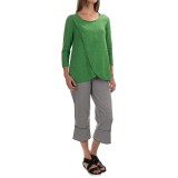 Neon Buddha Blackbird Cotton Flared Shirt - Long Sleeve (For Women)