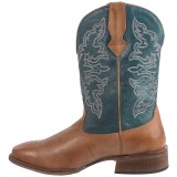 Roper Rowdy Cowboy Boots - 11”, Square Toe (For Men)