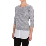 Eight Eight Eight Space-Dyed Striped Sweater (For Women)