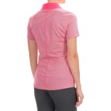 Under Armour Zinger Stripe Polo Shirt - UPF 50+, Short Sleeve (For Women)