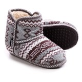 Muk Luks Knit Slipper Short Boots (For Women)