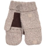 Grand Sierra Ragg Wool Mittens - Convertible Fingerless Gloves, Thinsulate®, Suede Palm (For Men)