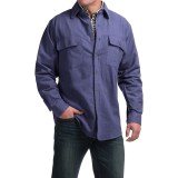 Moose Creek Heather Chamois Shirt - Long Sleeve (For Tall Men)