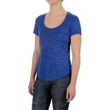Layer 8 Scoop Neck Shirt - Short Sleeve (For Women)