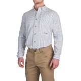 True Flies Bokeelia Check Seersucker Shirt - UPF 25+, Long Sleeve (For Men)