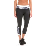 Kyodan Print-Block Capri Leggings (For Women)