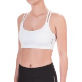 Reebok Victor Strappy Sports Bra - Medium Impact, Removable Cups (For Women)