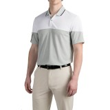adidas golf ClimaChill® 3 Stripes Blocked Polo Shirt - Short Sleeve (For Men)