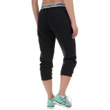 Under Armour Favorite Fleece Branded Capris (For Women)