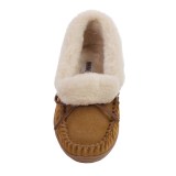 Minnetonka Tracy Folded Trapper Slippers (For Women)