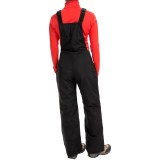 White Sierra Bib Overalls - Waterproof, Insulated (For Women)