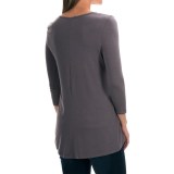 Willi Smith High-Low Swing Shirt - Modal, 3/4 Sleeve (For Women)