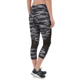 90 Degree by Reflex Print Running Capris (For Women)