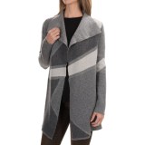 Tahari Pure Luxe Cashmere Cardigan Sweater - Open Front (For Women)