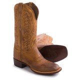 Lucchese Wide Square Toe Cowboy Boots - 12” (For Men)