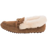 LAMO Footwear Mist Moccasin Slippers - Suede, Sheepskin Lined (For Women)