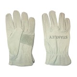Stanley Pigskin Driver Work Gloves - Leather (For Men and Women)