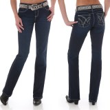 Wrangler Q-Baby Booty Up Jeans - Mid Rise, Bootcut (For Women)