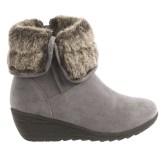 Serene Luuk Wedge Ankle Boots - Vegan Leather (For Women)