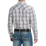 Wrangler Fashion Plaid Shirt - Snap Front, Long Sleeve (For Men)