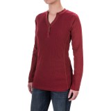 Canyon Guide Outfitters Vanna Thermal Slub Henley Shirt - V-Neck, Long Sleeve (For Women)