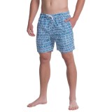 Slate & Stone Printed Cabo Swim Shorts (For Men)