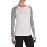 Layer 8 Cozy Crew Neck Shirt - Long Sleeve (For Women)