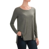 Paraphrase High-Low Shirt - Stretch Modal, Long Sleeve (For Women)