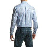 Viyella No-Iron Multi-Stripe Sport Shirt - Cotton, Long Sleeve (For Men)