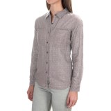 United by Blue Lewis Dot Shirt - Organic Cotton, Long Sleeve (For Women)