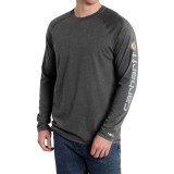 Carhartt Force Delmont T-Shirt - Long Sleeve, Factory Seconds (For Big and Tall Men)