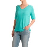 Nomadic Traders Double-V Mykonos Shirt - Elbow Sleeve (For Women)