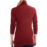 Barbour Merino Wool Rib-Knit Sweater - Turtleneck (For Women)