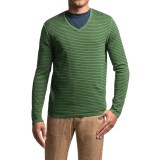 Barbour Rinsed Stripe Sweater - V-Neck (For Men)