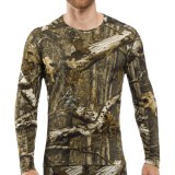 Icebreaker Bodyfit 200 IKA Mossy Oak® Base Layer Top - UPF 30+, Merino Wool, Lightweight, Long Sleeve (For Men)