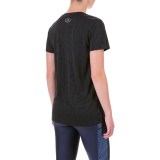 Under Armour Tech Jacquard T-Shirt - V-Neck, Short Sleeve (For Women)