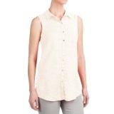 Jones & Co Linen Shirt - Sleeveless (For Women)