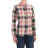 Woolrich Checkerberry Flannel Shirt - Long Sleeve (For Women)