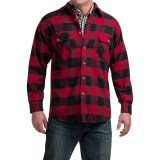 Moose Creek Brawny Plaid Shirt - 9 oz. Flannel, Long Sleeve (For Men)