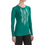 Snow Angel Veluxe Ikat Shirt - Long Sleeve (For Women)
