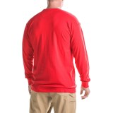 Farmall IH Pocket T-Shirt - Crew Neck, Long Sleeve (For Big and Tall Men)