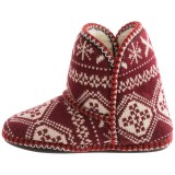 Muk Luks Knit Slipper Short Boots (For Women)
