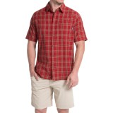 Woolrich Amblewood Madras Plaid Shirt - Short Sleeve (For Men)