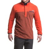 Columbia Sportswear Mountain Side Fleece Pullover Shirt - Snap Neck, Long Sleeve (For Big Men)