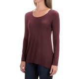 Willi Smith Scoop Shirt - Jersey Knit, Long Sleeve (For Women)