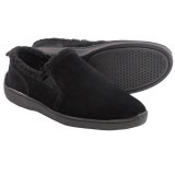 Clarks Twin Gore Suede Slippers (For Men)